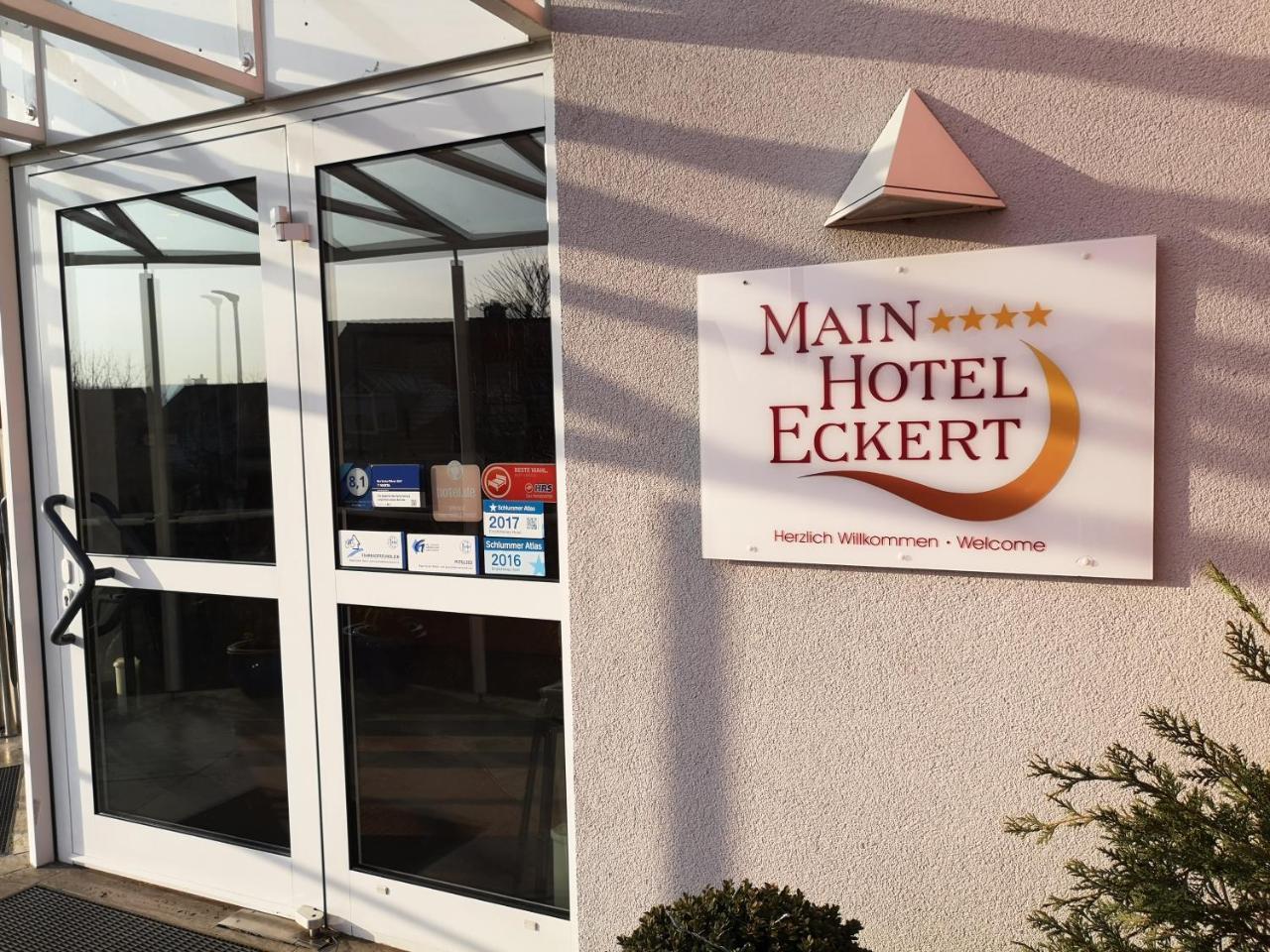 Main Hotel Eckert 3 Margetshoechheim Bagian luar foto